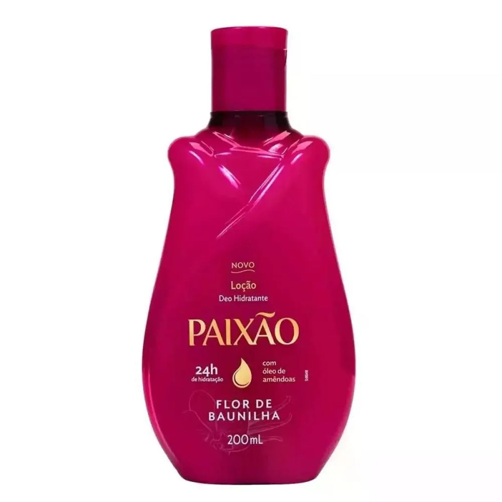 LOçãO HIDRATANTE FLOR DE BAUNILHA PAIXãO 200ML