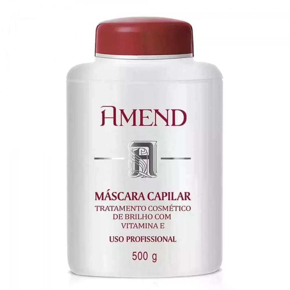MáSCARA BRILHO COM VITAMINA E AMEND 500G