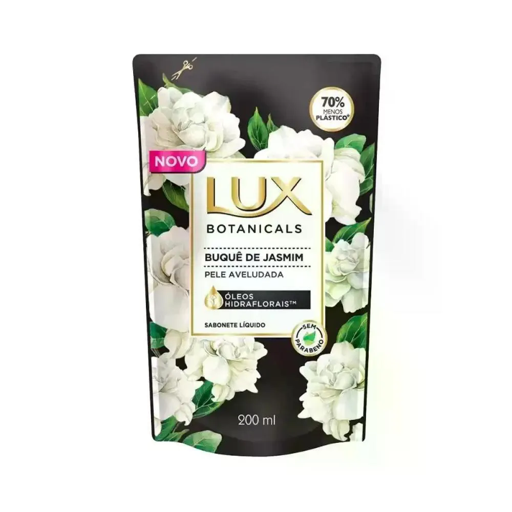 SABONETE LíQUIDO  REFIL BUQUê DE JASMIM LUX 200ML