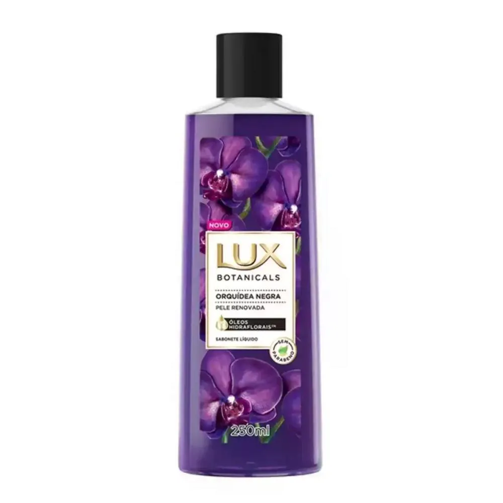 SABONETE LíQUIDO ORQUíDEA NEGRA LUX 250ML