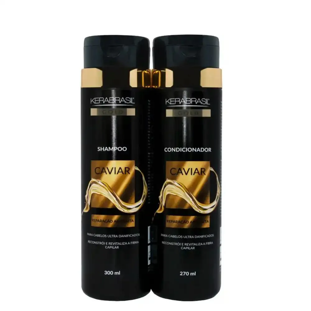 SHAMPOO+CONDICIONADOR CAVIAR KERABRASIL 570ML