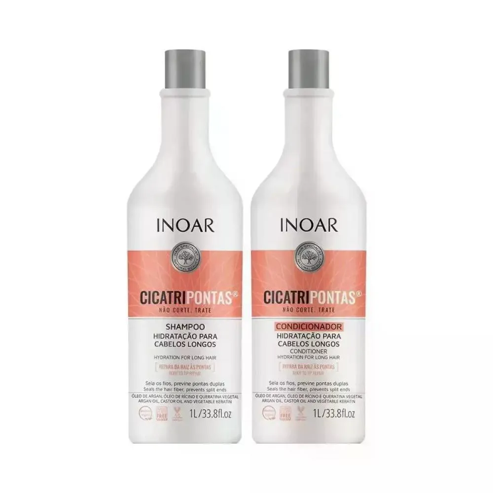 SHAMPOO+CONDICIONADOR CICATRIPONTAS 2L INOAR