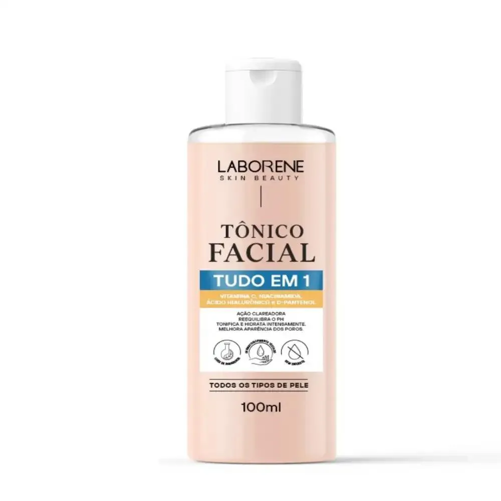 TôNICO FACIAL TUDO EM 1 LABORENE 100ML