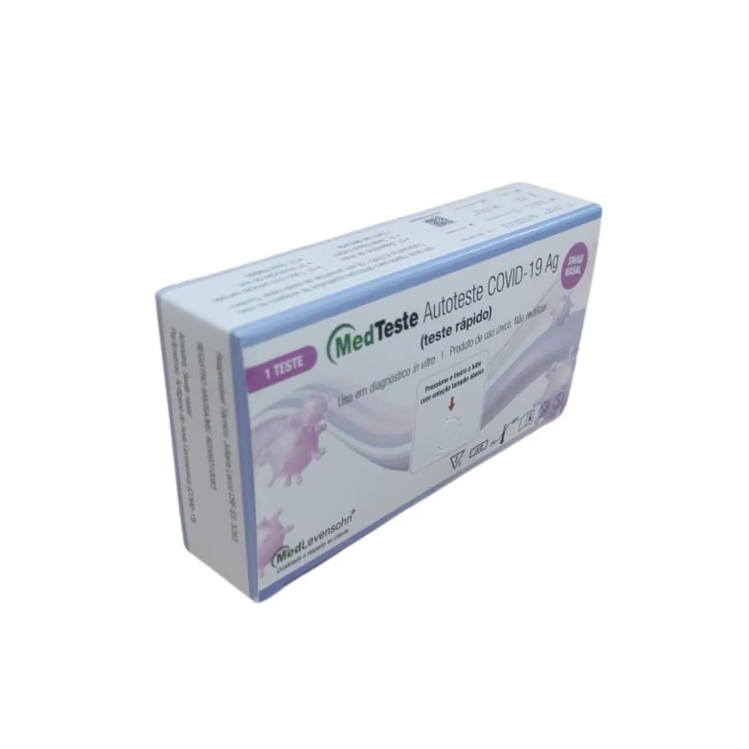 AUTO TESTE COVID-19 AG - MEDLEVENSOHN - 01 UNIDADE