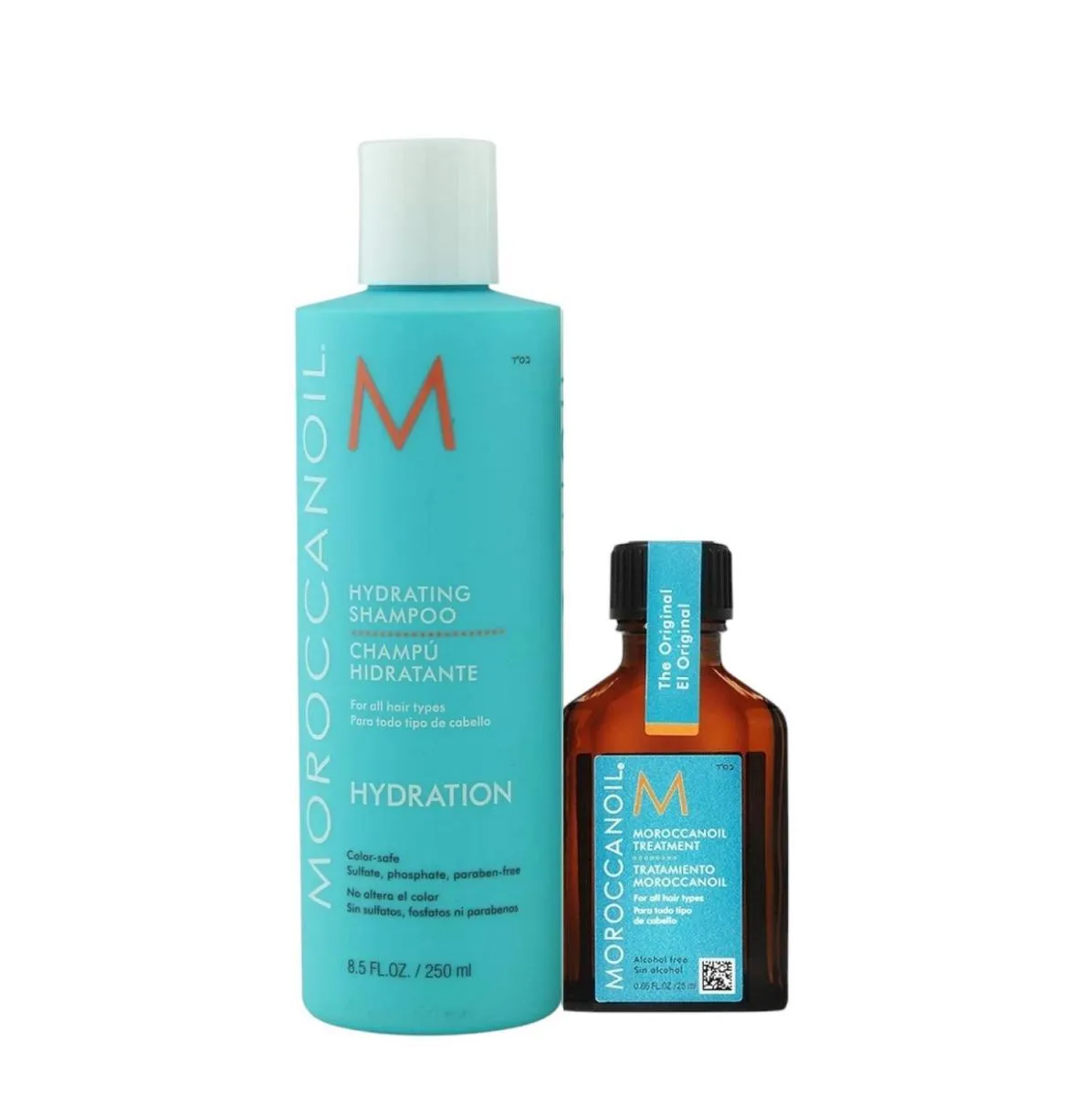 KIT MOROCCANOIL HYDRATING - SHAMPOO 250ML + ÓLEO 25ML