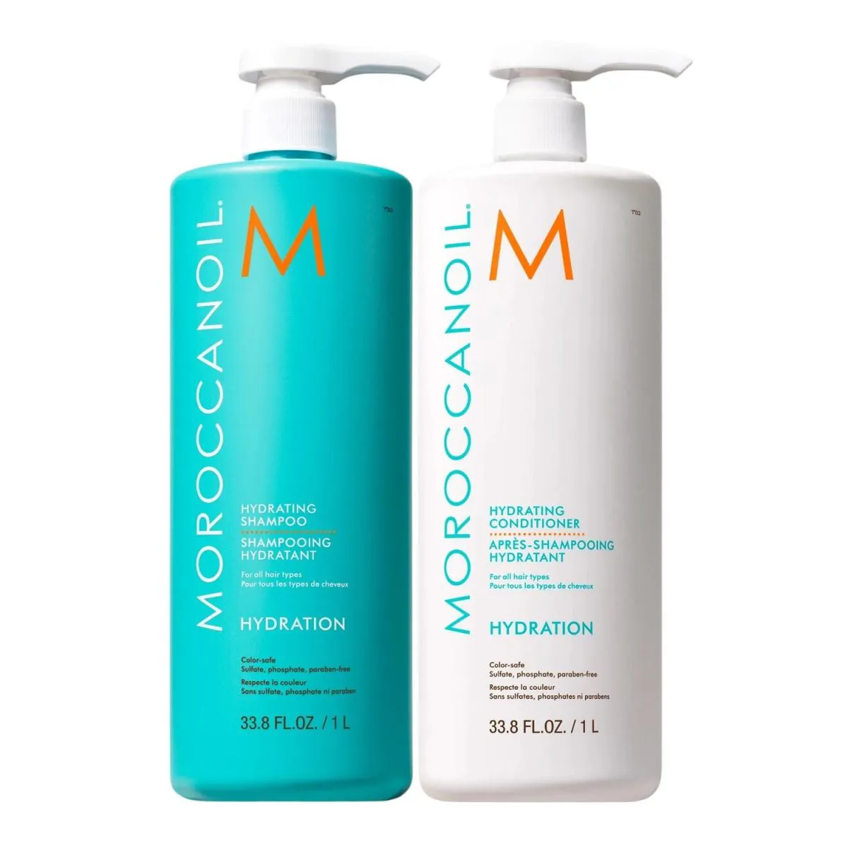 KIT MOROCCANOIL HYDRATION - SHAMPOO 1L + CONDICIONADOR 1L