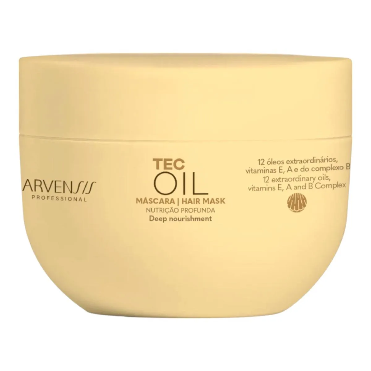 ARVENSIS TEC OIL NUTRIçãO PROFUNDA - MáSCARA CAPILAR 250G