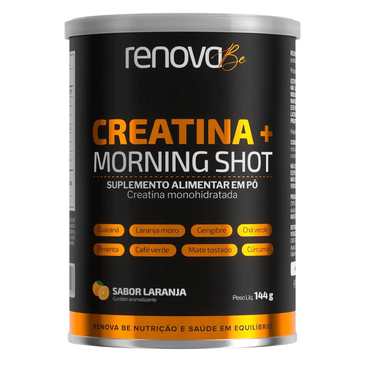Creatina + Morning Shot Renova Be Laranja 144g