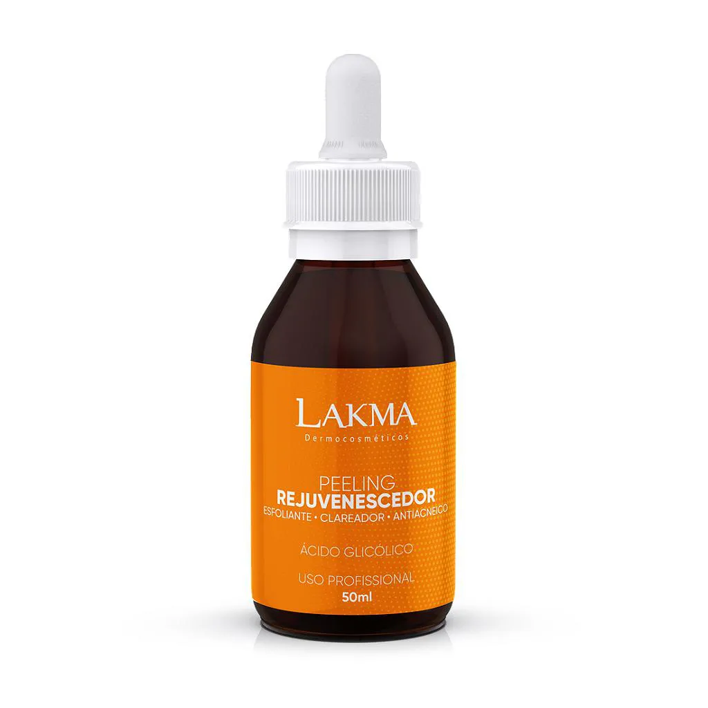 PEELING REJUVENESCEDOR ÁCIDO GLICóLICO 10% LAKMA 50ML
