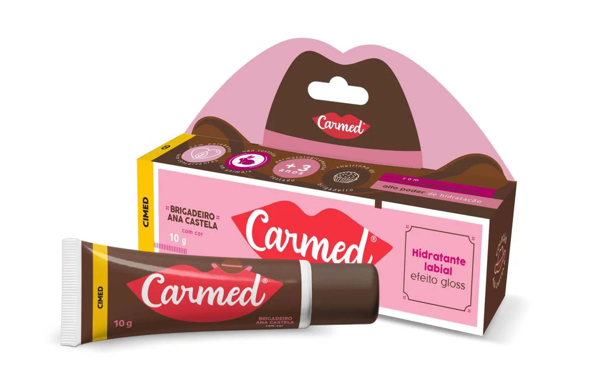 CARMED BRIGADEIRO ANA CASTELA HIDRATANTE LABIAL 10G