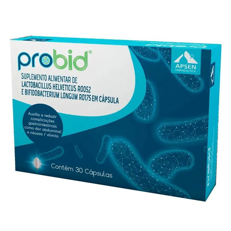 SUPLEMENTO APSEN PROBID LACTOBACILLUS 30CPS