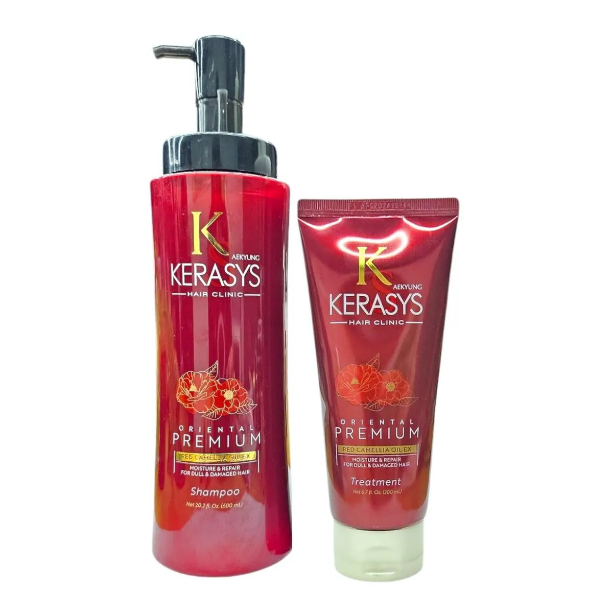 KIT KERASYS ORIENTAL PREMIUM - SHAMPOO 600ML + HAIR CLINIC TREATMENT 200ML