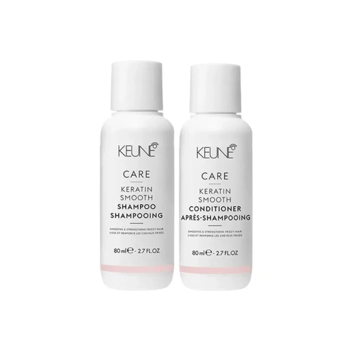 KIT KEUNE KERATIN SMOOTH SHAMPOO 80ML + CONDICIONADOR 80ML