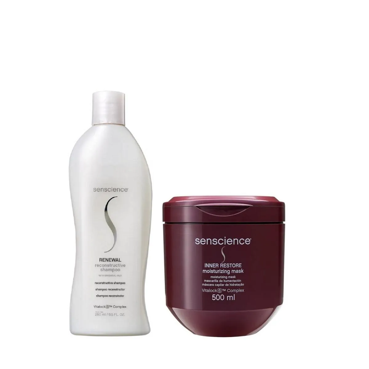KIT SESCIENCE RENEWAL SHAMPOO 280ML + INNER RESTORE DEEP 500ML