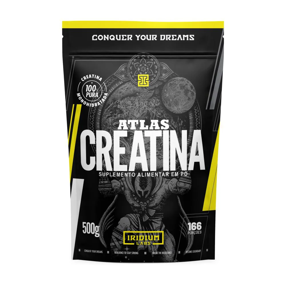 ATLAS CREATINA - 500G - IRIDIUM LABS