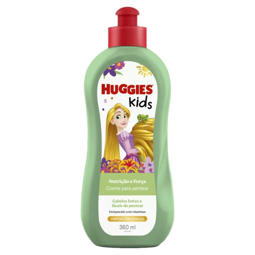 CREME PARA PENTEAR HUGGIES KIDS NUTRIçãO E FORCA 360ML
