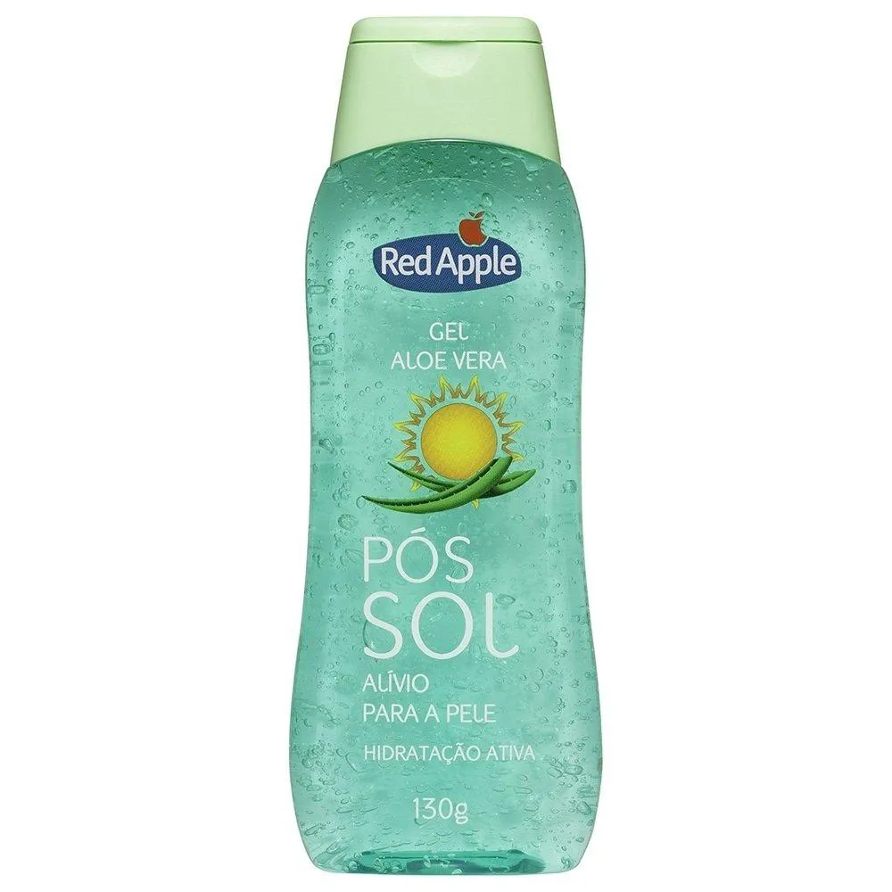 GEL RED APPLE PóS SOL ALOE VERA 130G