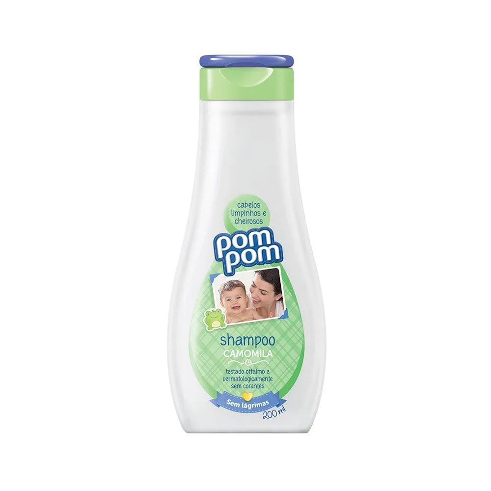 SHAMPOO POM POM CAMOMILA - EMBALAGEM COM 1 UNIDADE DE 200ML