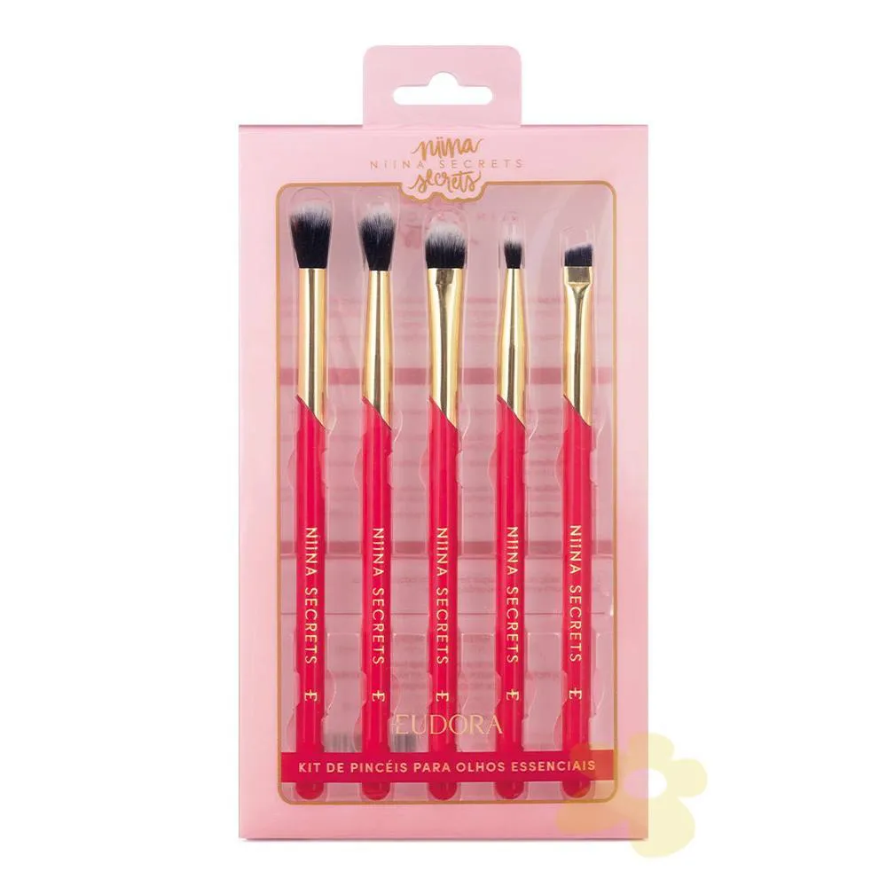 KIT DE PINCéIS PARA OLHOS | NIINA SECRETS