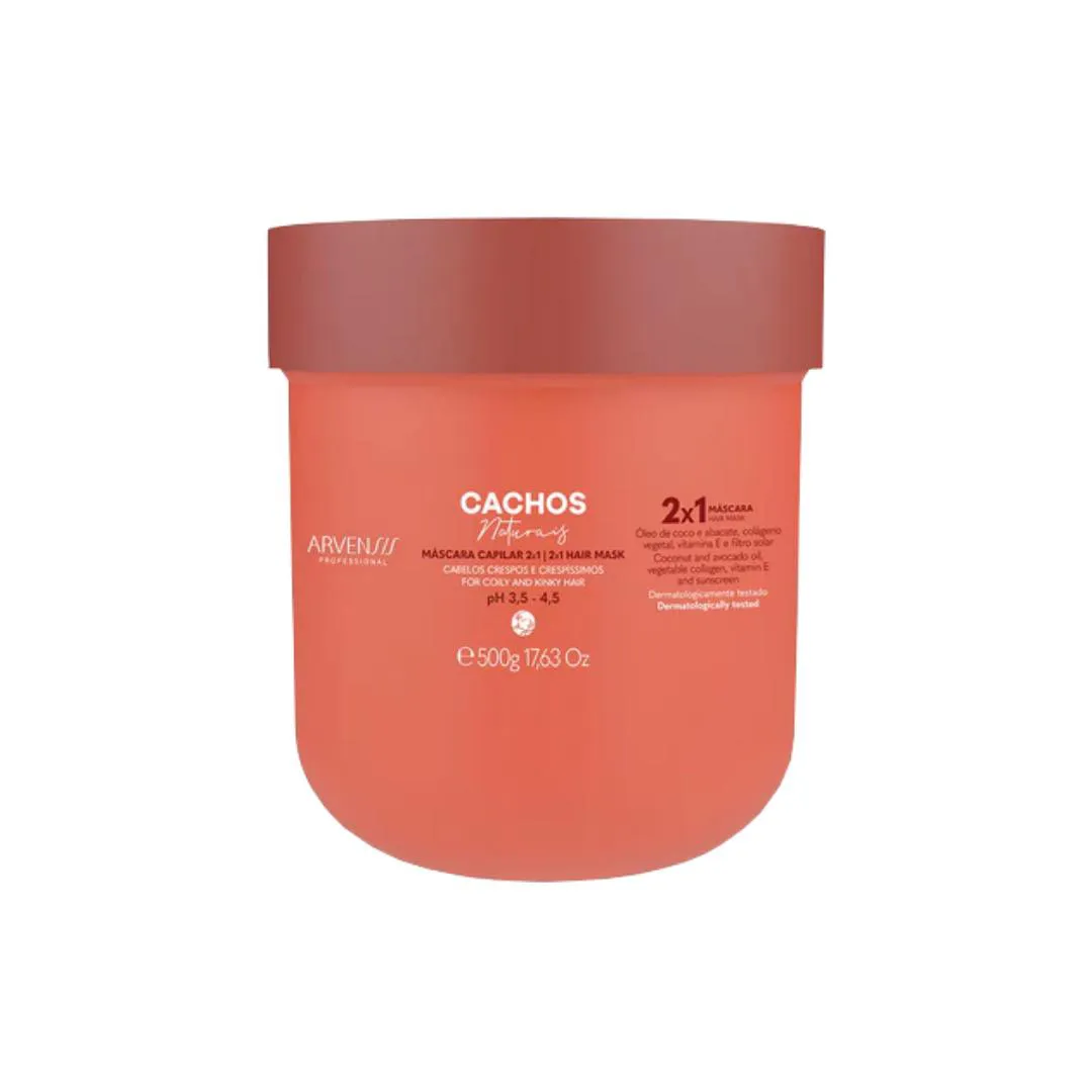 MáSCARA ARVENSIS CACHOS NATURAIS 2X1 500G