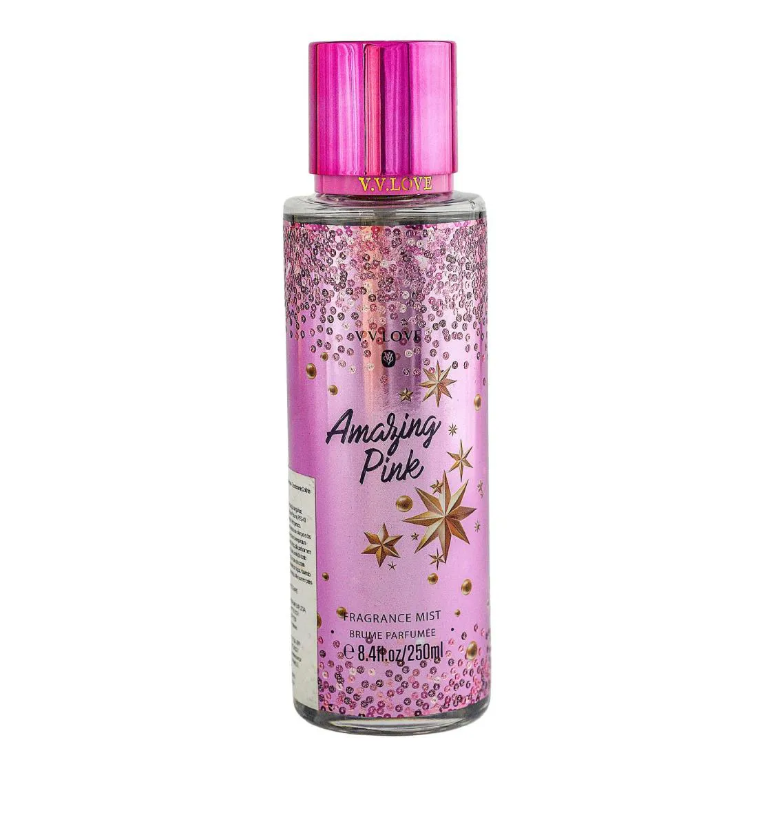 BODY MIST AMAZING PINK  V V LOVE 250ML