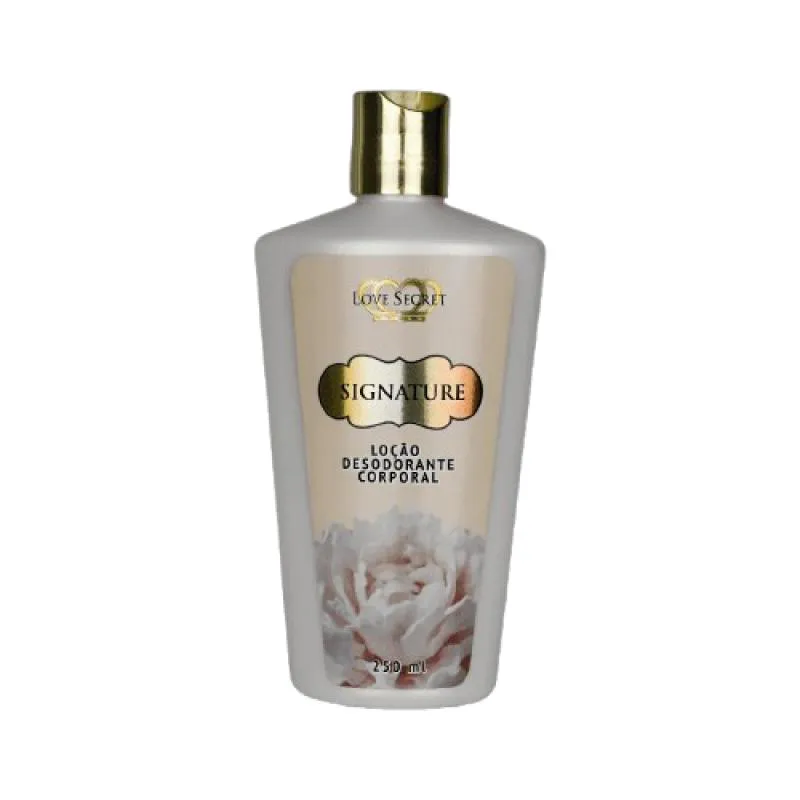 LOÇÃO DESODORANTE CORPORAL SIGNATURE LOVE SECRET 250ML
