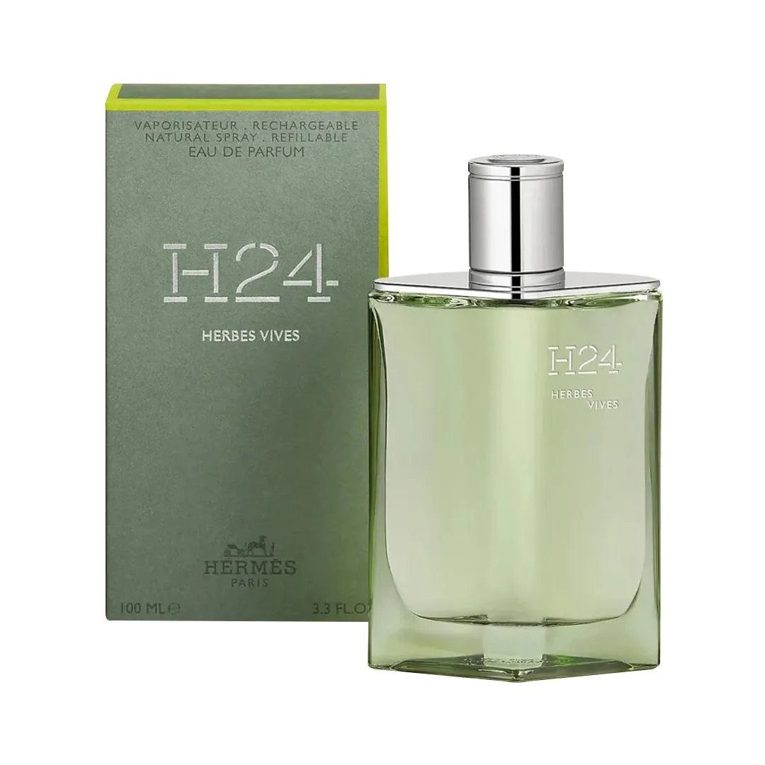 TERRE D&#039HERMÈS H24 HERBES VIVES EAU DE PARFUM 100ML RECARREGAVEL