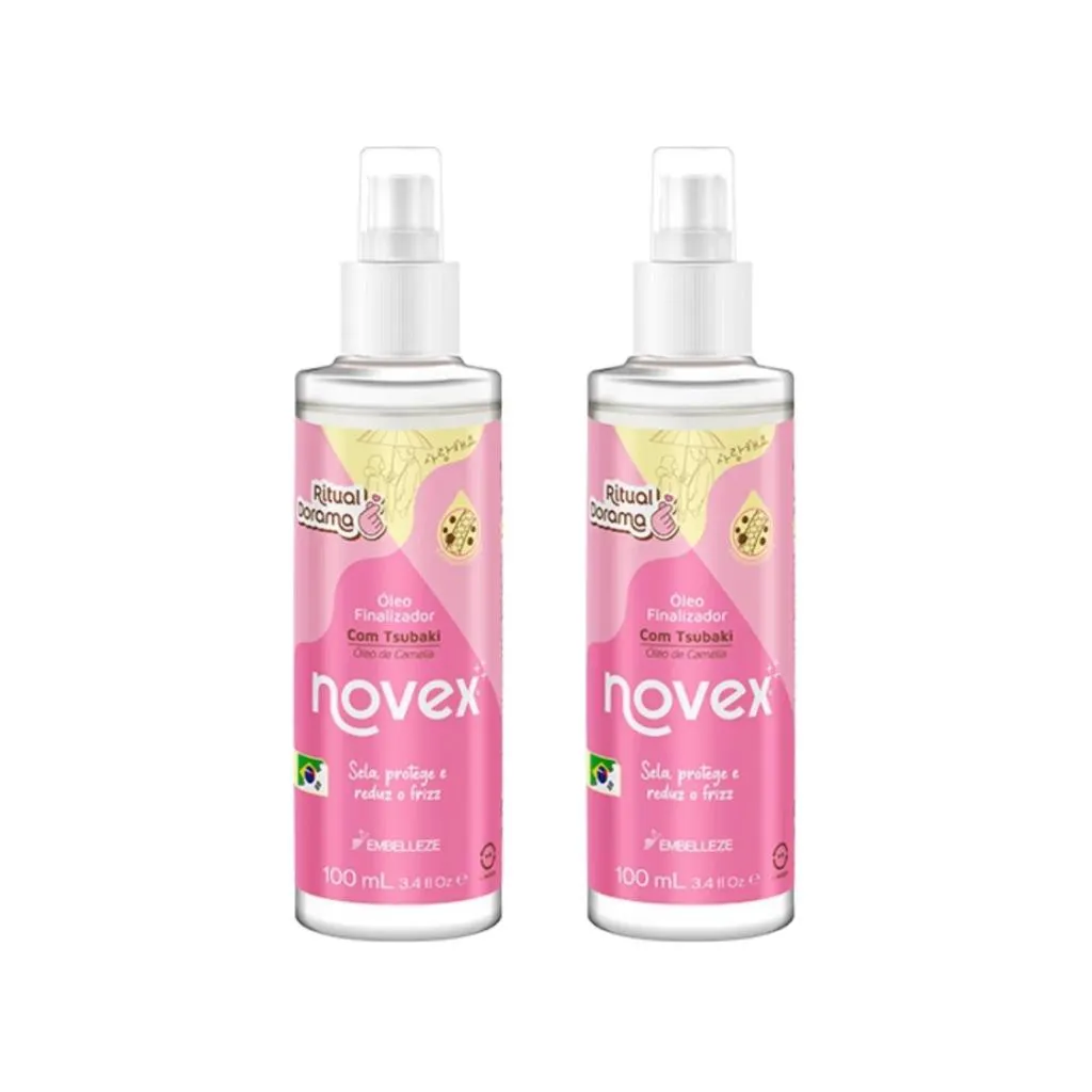 OLEO CAPILAR NOVEX 100ML RITUAL DORAMA FINALIZADOR-KIT C/2UN
