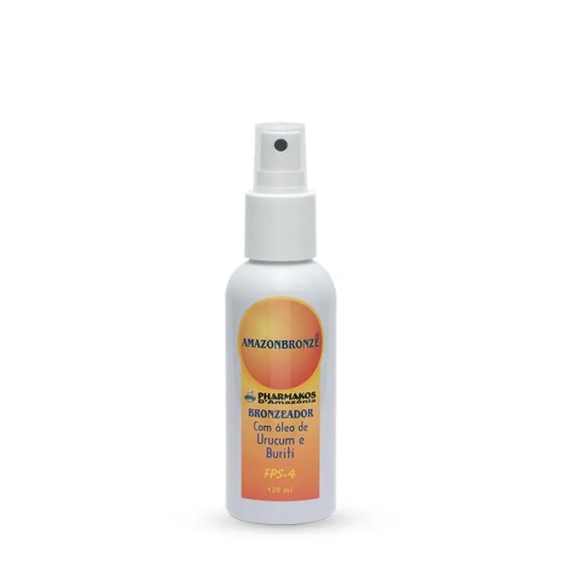 ÓLEO BRONZEADOR DE URUCUM - PHARMAKOS - 120 ML