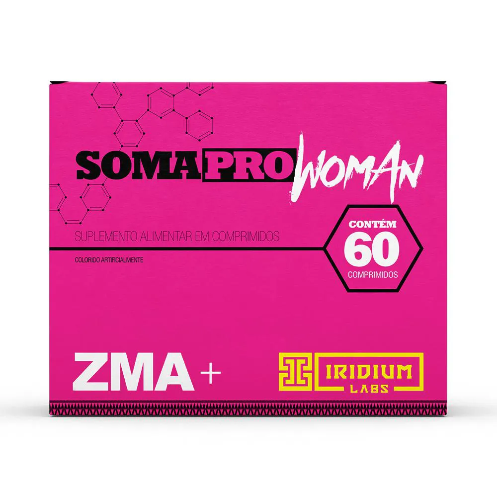 SOMA PRO WOMAN 60 COMPS - ZMA PRé HORMONAL IRIDIUM LABS