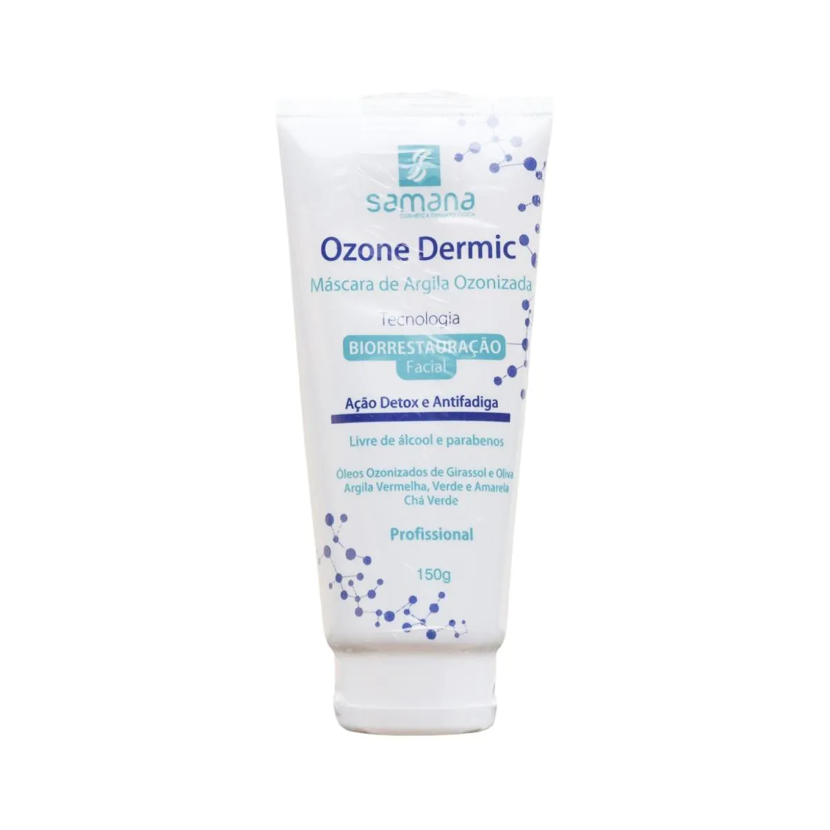 SAMANA MáSCARA DE ARGILA FACIAL OZONE DERMIC 150G