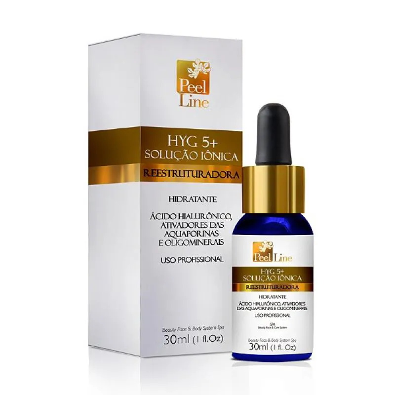 HYG 5 ÁCIDO HIALURôNICO E AQUAPORINAS PEEL LINE - 30ML