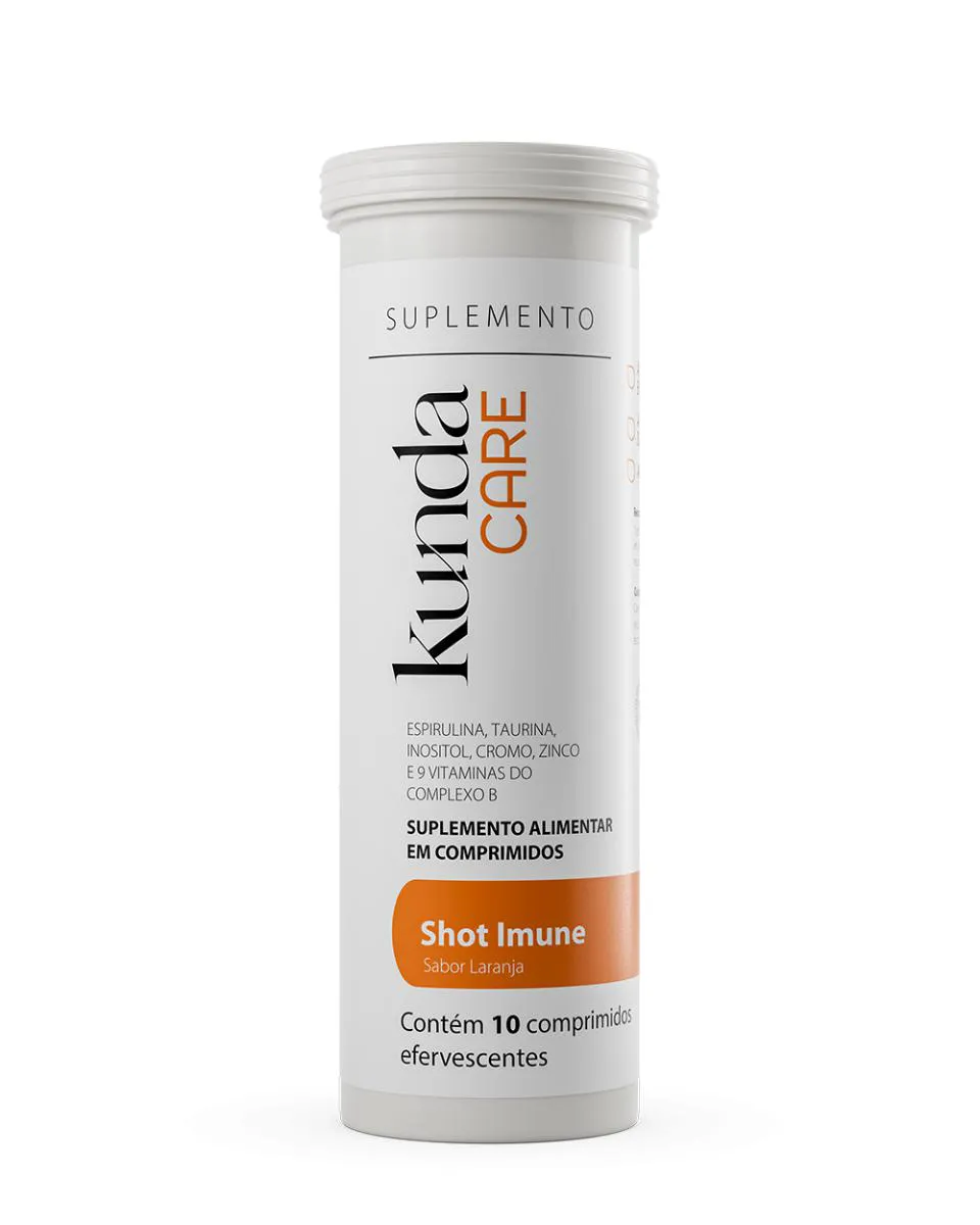 SUPLEMENTO SHOT IMUNE COM 10 COMPRIMIDOS EFERVESCENTES