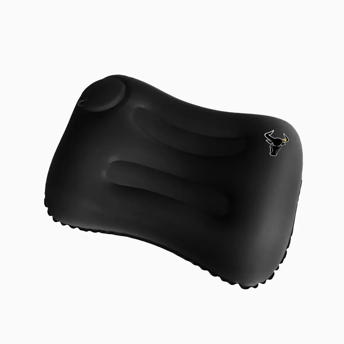 TRAVESSEIRO ALMOFADA DE VIAGEM INFLáVEL E PORTáTIL - PRETO