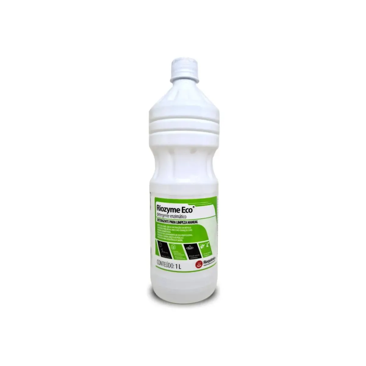 DETERGENTE ENZIMáTICO RIOZYME ECO 4 ENZIMAS RIOQUíMICA 1 LITRO
