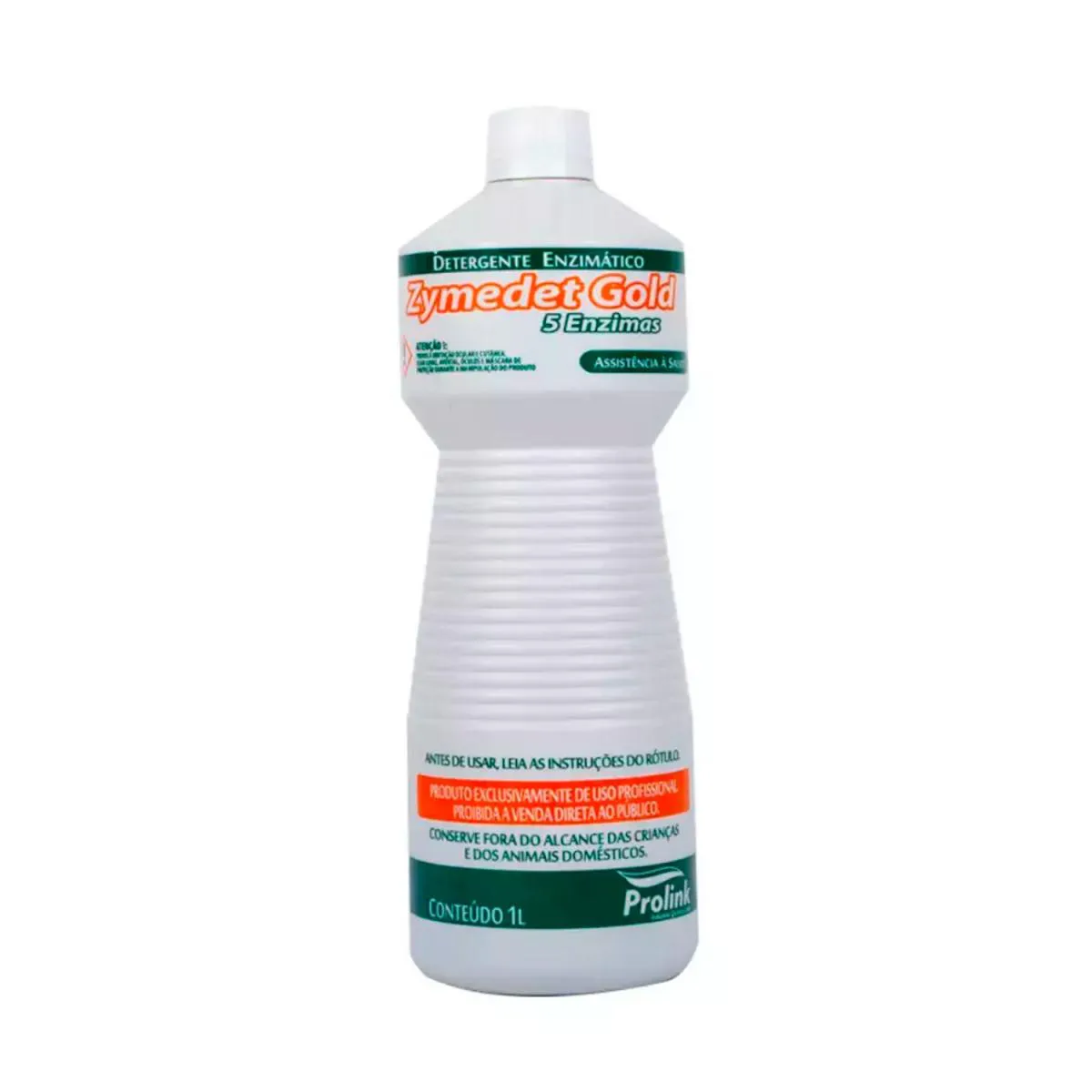 DETERGENTE ENZIMáTICO ZYMEDET GOLD 5 ENZIMAS PROLINK 1 LITRO