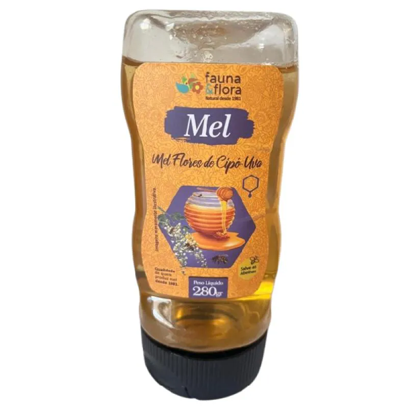 MEL FLORES DE CIPó UVA - BISNAGA 280G