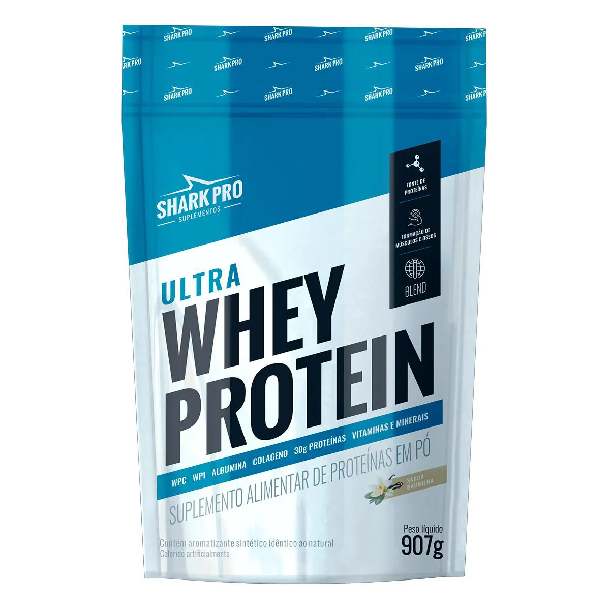 SHARK PRO - ULTRA WHEY PROTEIN - POUCH 907G