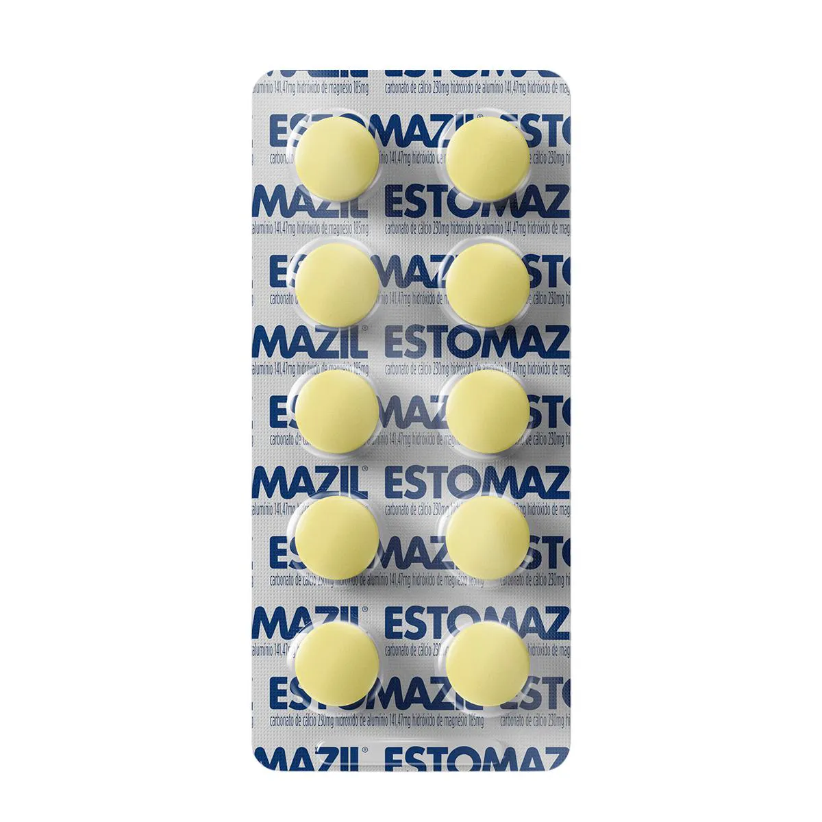 Estomazil Pastilhas Sabor Abacaxi 10 unidades