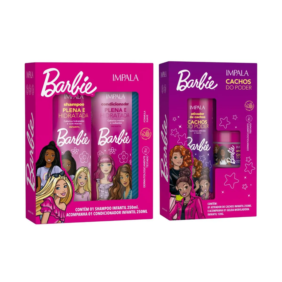 KIT SHAMPOO CONDICIONADOR ATIVADOR GELEIA PLENA KIDS IMPALA