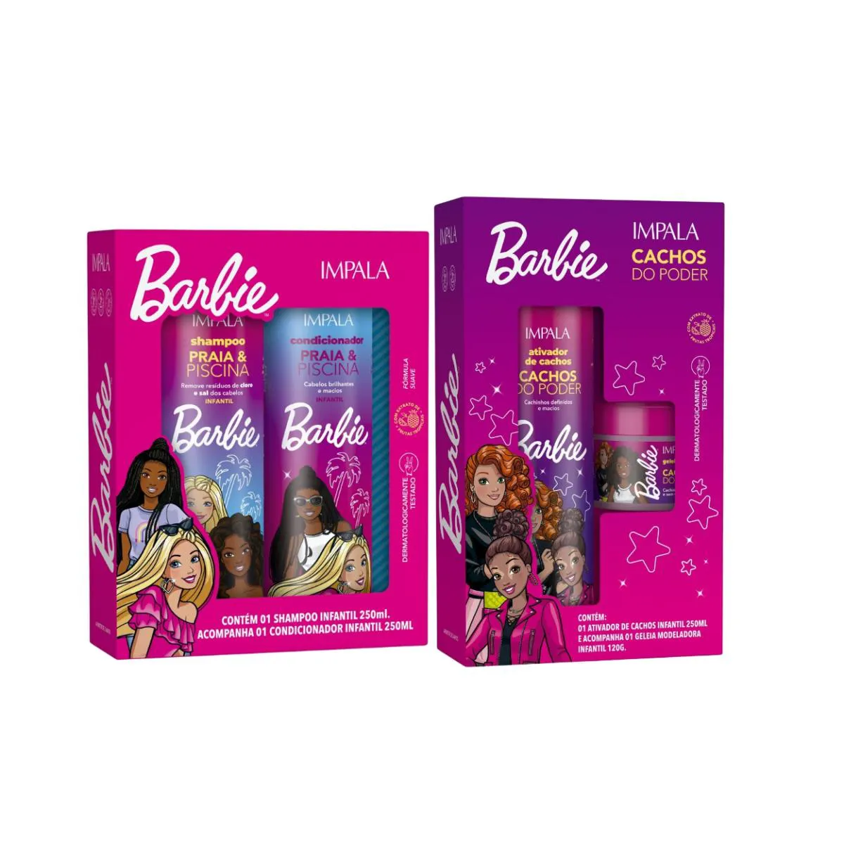 KIT SHAMPOO CONDICIONADOR ATIVADOR GELEIA PRAIA KIDS IMPALA