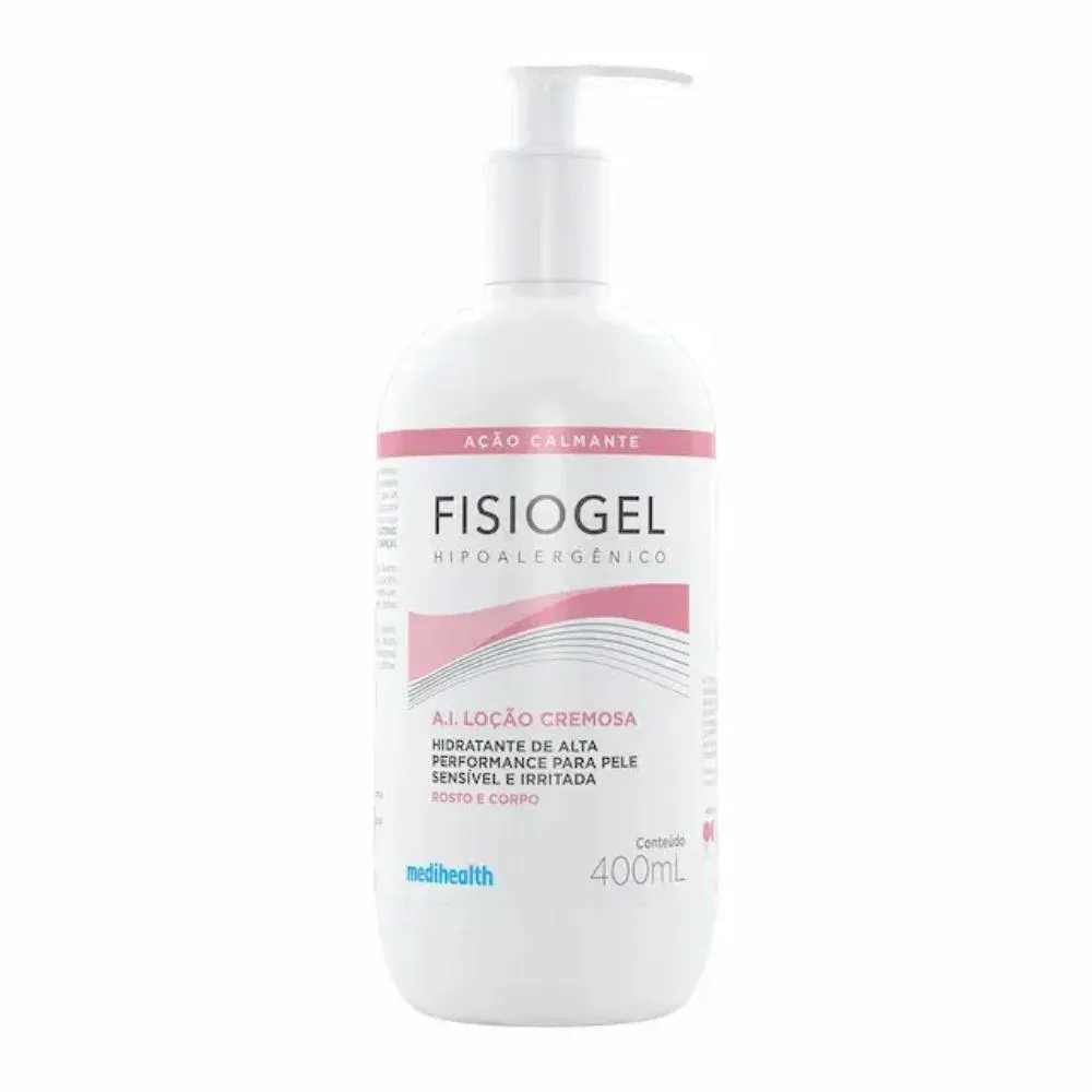 FISIOGEL AI LOçãO CREMOSA 400ML Branco