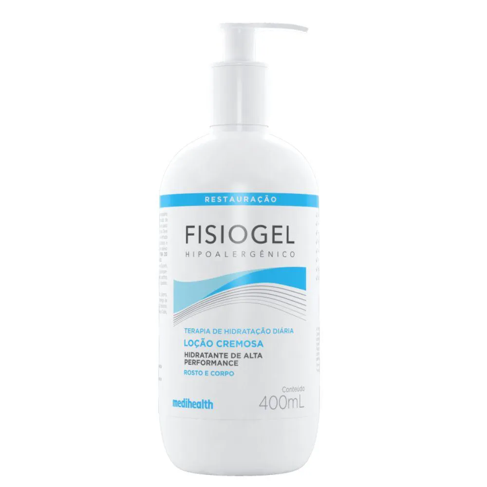 FISIOGEL TERAPIA DE HIDRATAçãO DIáRIA LOçAO 400ML