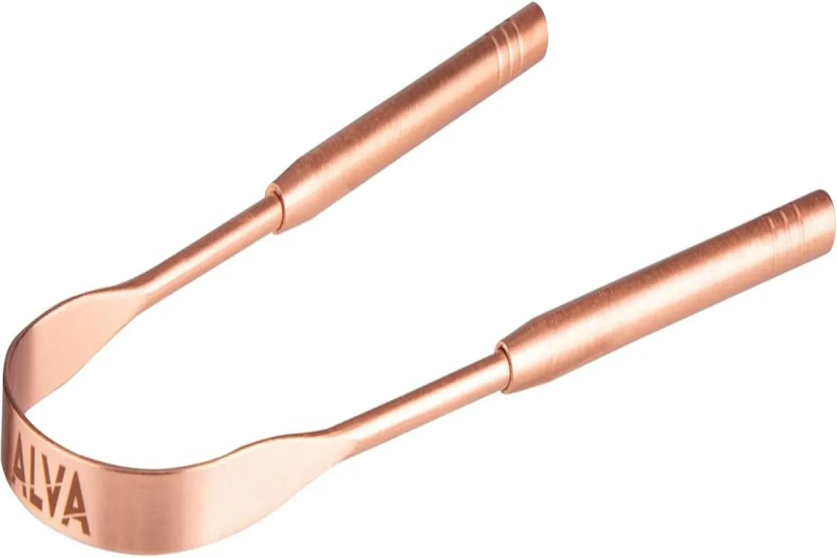 RASPADOR DE LINGUA DE COBRE ALVA