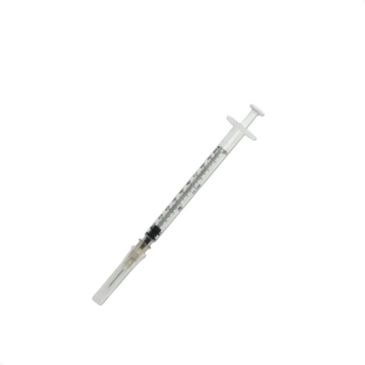 KIT COM 150 SERINGA 1ML COM AGULHA 06 X 0,25MM PARA INSULINA