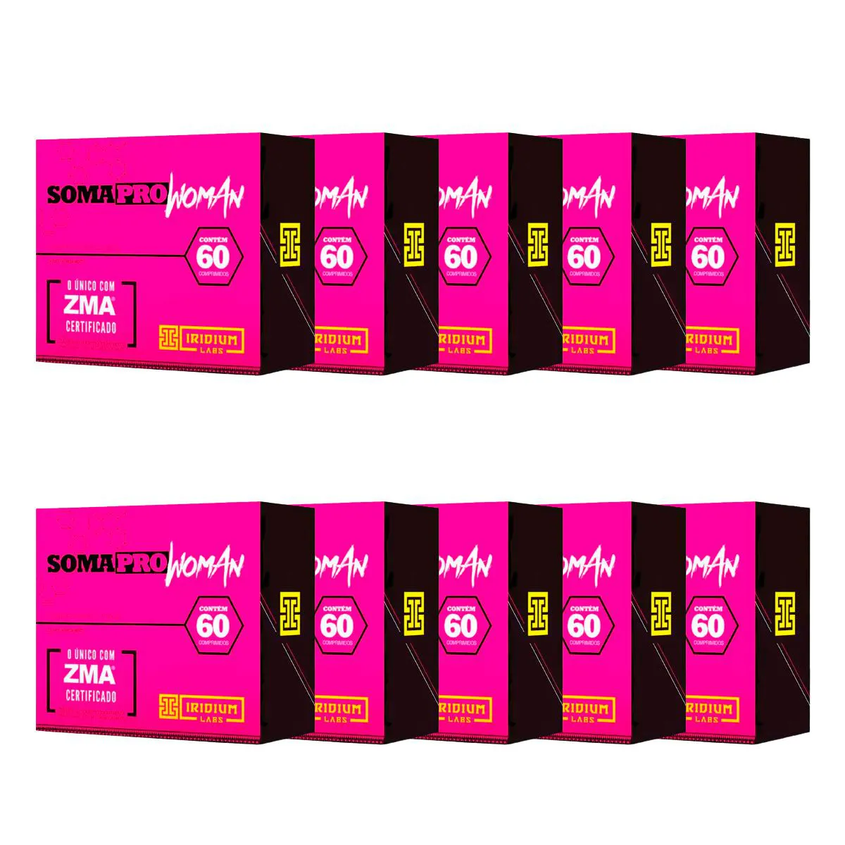 10X SOMA PRO WOMAN ZMA 60 CAPS