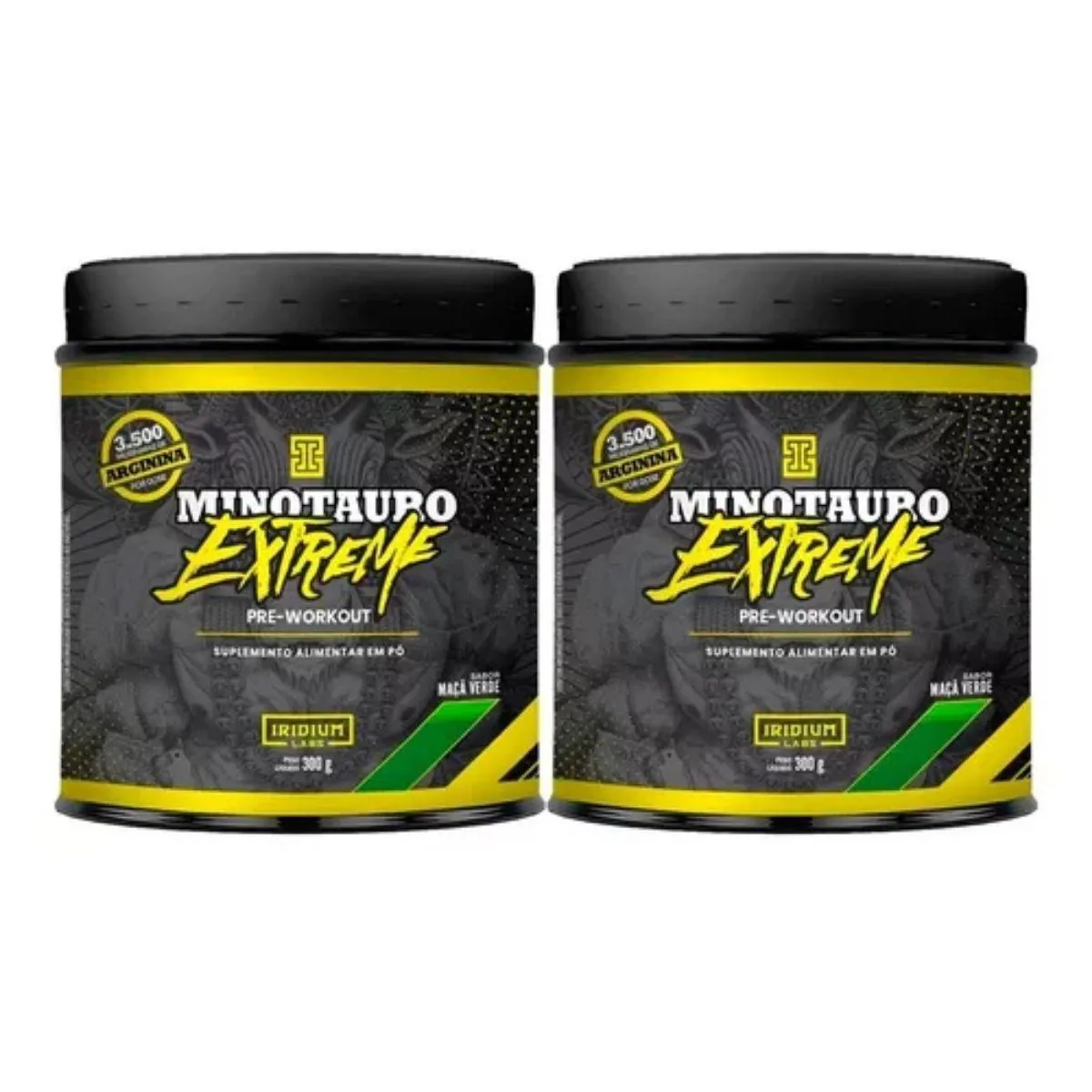 2X PRE TREINO MINOTAURO EXTREME 300G - IRIDIUM