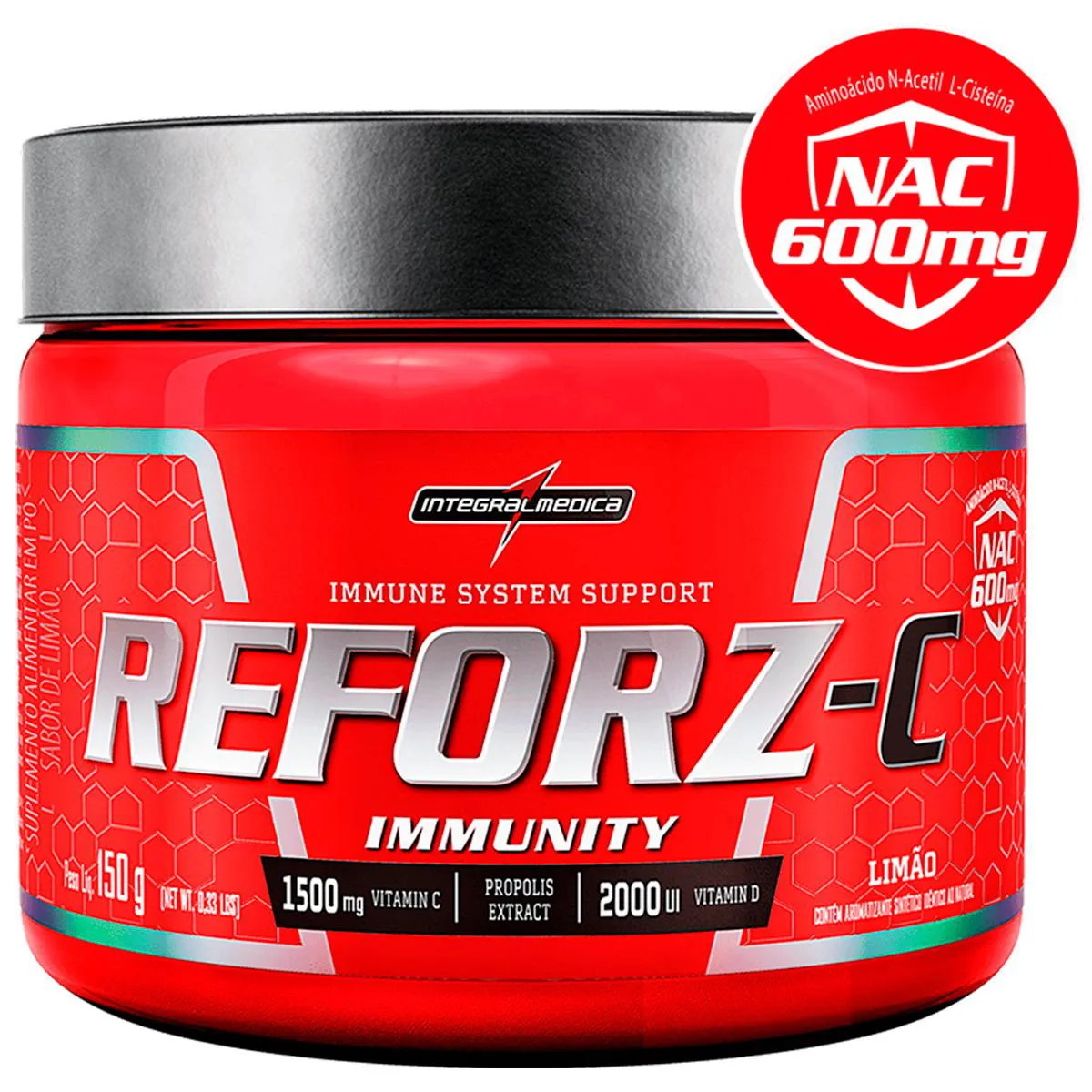 REFORZ-C 150G SABOR LIMãO - INTEGRALMEDICA