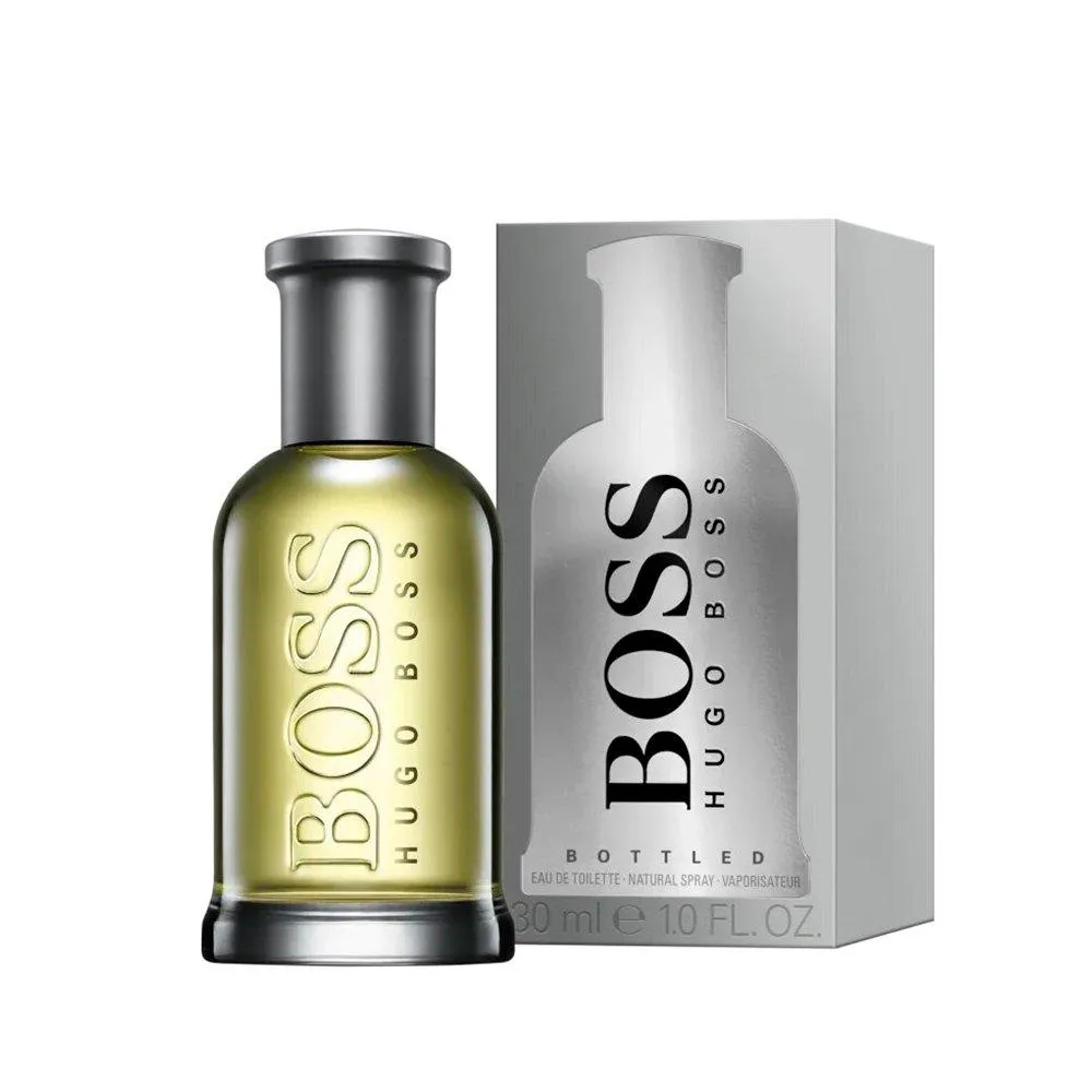 PERFUME MASCULINO EAU DE TOILETTE HUGO BOSS BOTTLED FOR MEN 30ML