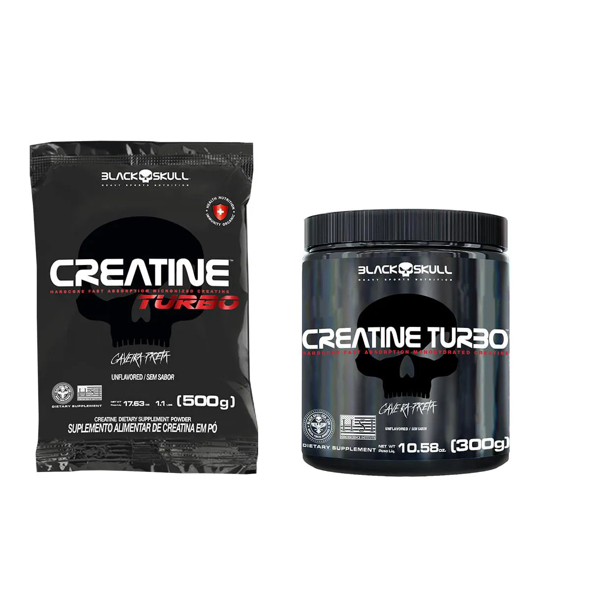 KIT CREATINE TURBO (POTE + REFIL)